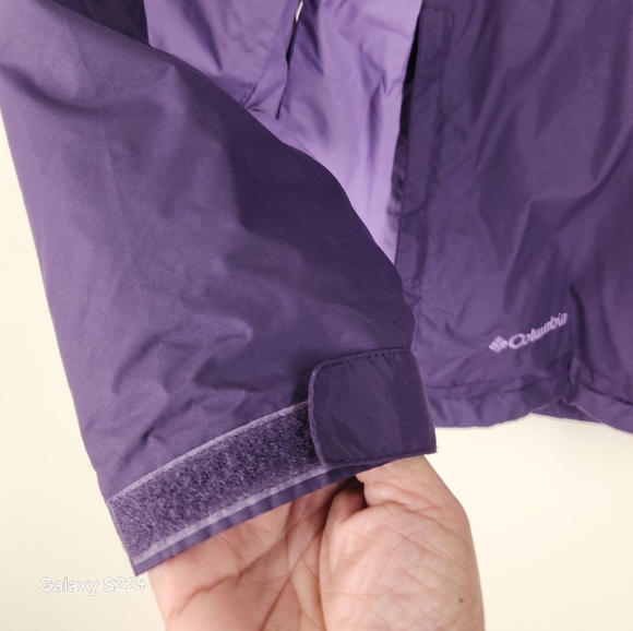 Columbia Waterproof Women's Purple Jacket Size XL. #A13 - Picture 4 of 16